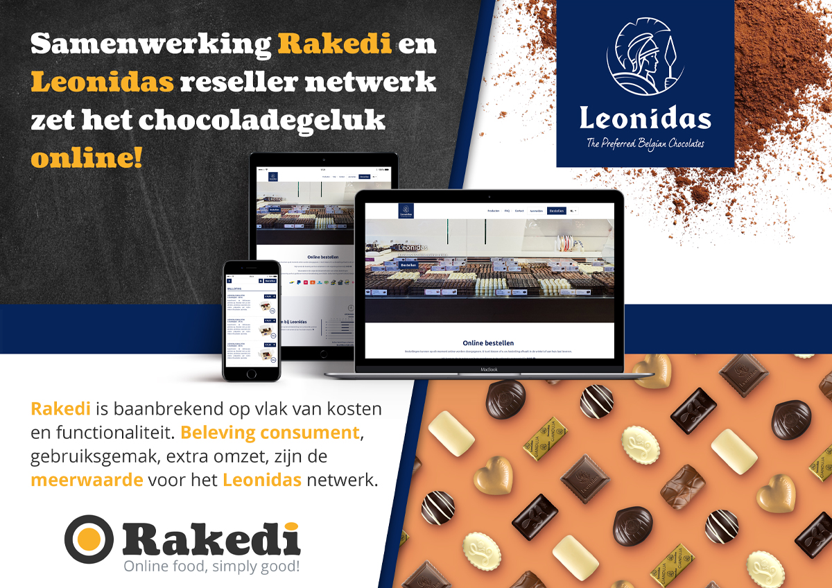 Samenwerking Leonidas en Rakedi Samenwerking Leonidas en Rakedi